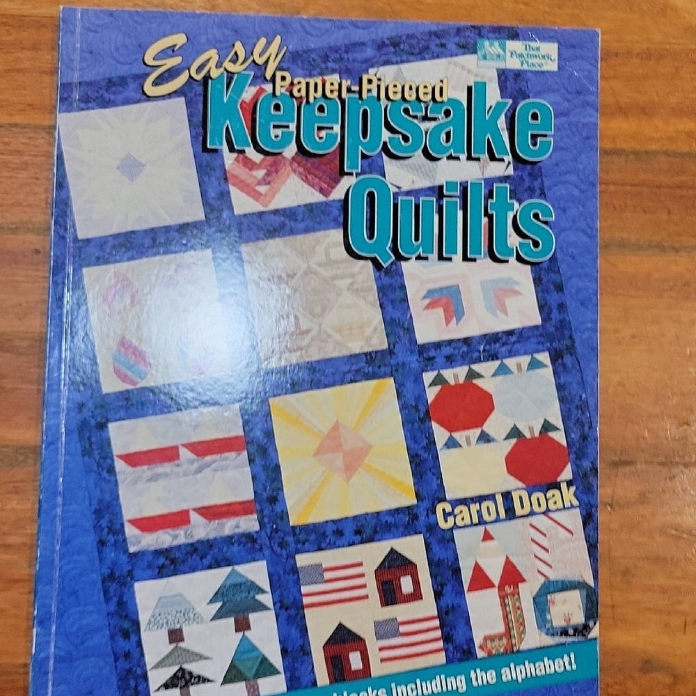 Easy Keepsake Quilts Book - Blue